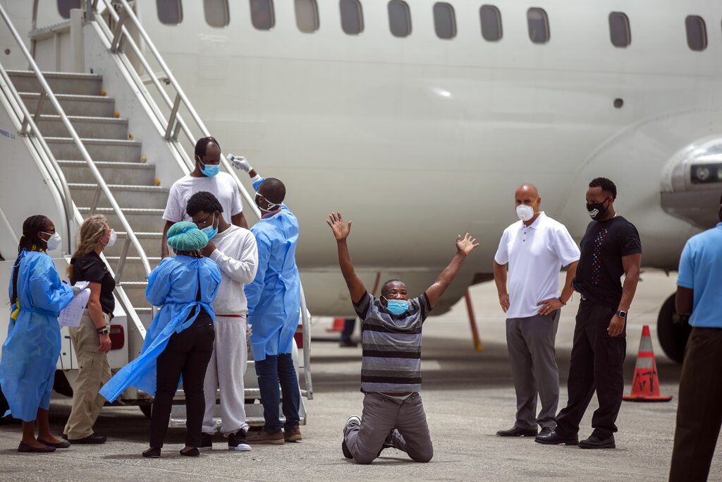 APTOPIX Haiti Deportation